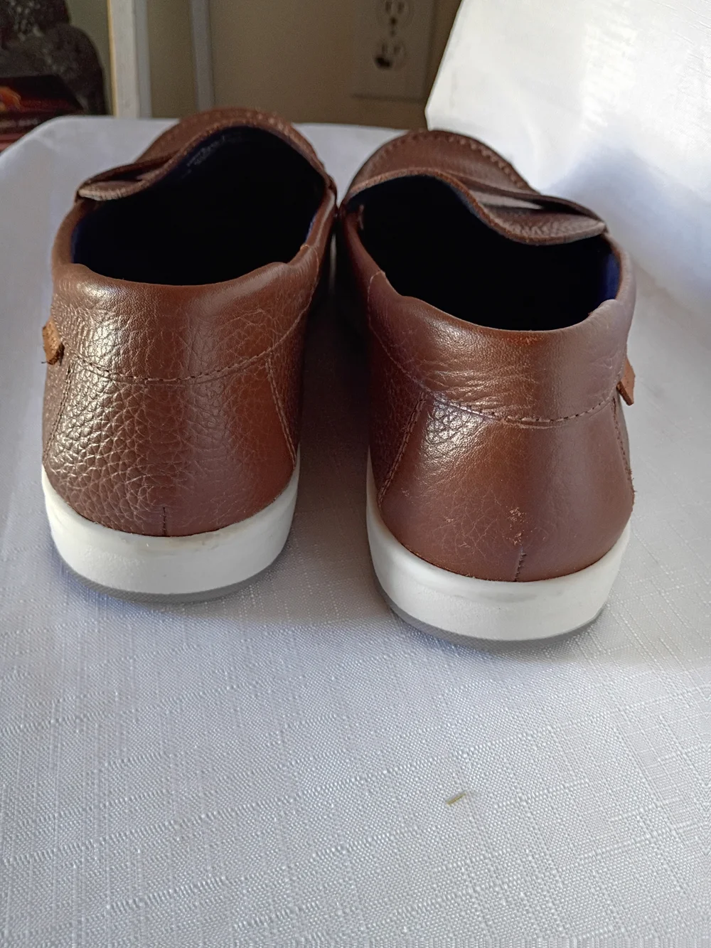 Cole Haan Men’s Brown Leather Penny Loafers Size 9.5